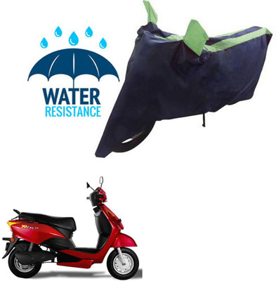 RONISH Waterproof Two Wheeler Cover for Indus(Yo Spark, Black, Green)