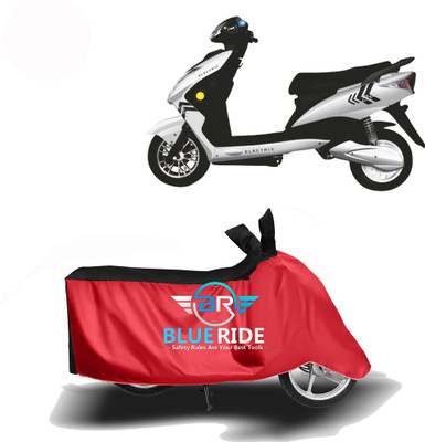 BLOERIDE Two Wheeler Cover for Kinetic(Zing, Red, Black)