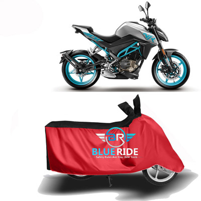 BLUERDE Two Wheeler Cover for CFMoto(300NK, Red, Black)