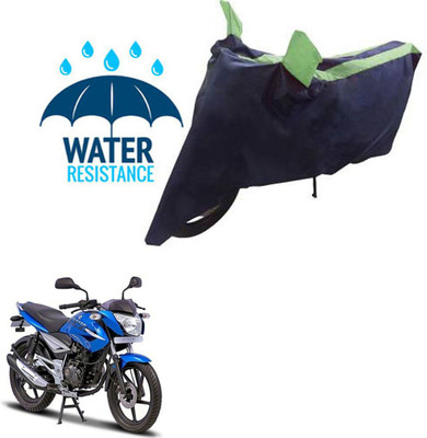 RONISH Waterproof Two Wheeler Cover for Bajaj(XCD 125cc, Black, Green)