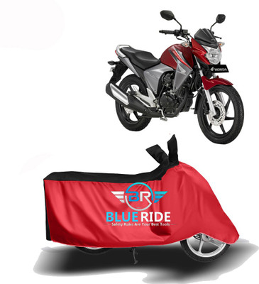 THE REAL ARV Waterproof Two Wheeler Cover for Honda(Dazzler, Red, Black)