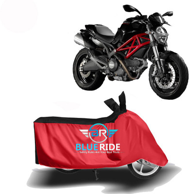 BLOERIDE Two Wheeler Cover for Ducati(Monster 795, Red, Black)