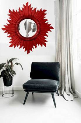 VAS Collection Home ZA17 Decorative Mirror(Round)