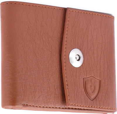 Keviv Men Casual Tan Artificial Leather Wallet(7 Card Slots)