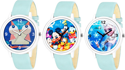 Shunya 654-656-657 Leather strap Analog Watch  - For Boys