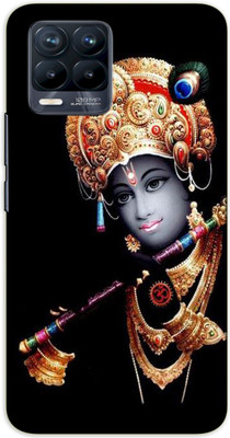 iprinto Back Cover for Realme 8, Realme 8 Pro Krishna Lord Krishna Kanha Back Cover(Black, Dual Protection, Silicon, Pack of: 1)