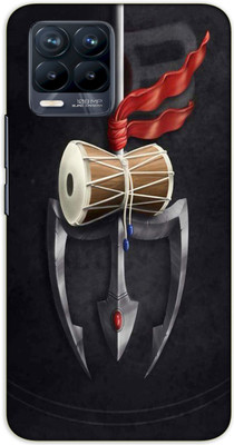 iprinto Back Cover for Realme 8, Realme 8 Pro Mahadev Lord Mahadev Mahakal Shiva Shiv Ji Back Cover(Black, Dual Protection, Silicon, Pack of: 1)