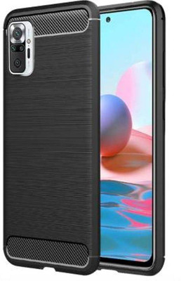 SRT Back Cover for Mi Redmi Note 10 Pro(Black, Pack of: 1)