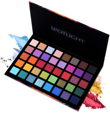 UCANBE Spotlight Eyeshadow Palette Professional 40 Color Eye Shadow Matte Shimmer Makeup Pallet Highly Pigmented Colorful Powder Long Lasting Waterproof Eye Shadow 40 g(Multicolor) UCANBE Spotlight Eyeshadow Palette Professional 40 Color Eye Shadow Matte Shimmer Makeup Pallet Highly Pigmented Colorful Powder Long Lasting Waterproof Eye Shadow 40 g(Multicolor)