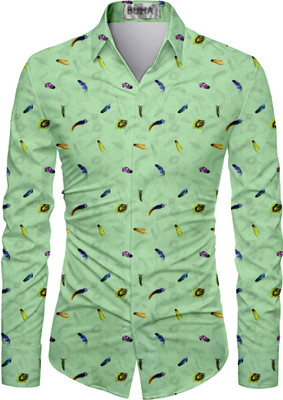 BuhaTrade Polycotton Printed Shirt Fabric