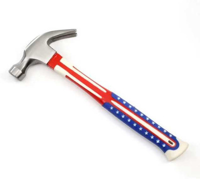 DIGICOP Hammer for Woodworking Automatic Nail Suction Hammer Multifunction Non-slip Shockproof Steel Hammer Curved Claw Hammer(0.4 kg)
