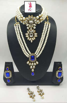 catalyst venture Copper Blue, White Jewellery Set(Pack of 1)