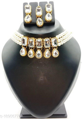 CATALYST Alloy White Jewellery Set(Pack of 1)