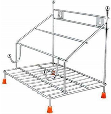 M R S INDUSTRIES Chakla/Belan Kitchen Rack Steel Steel chakla Belan Tawa Chimta Stand 4 in 1/chakla belan tawa Holder Standard Utensil Kitchen Rack