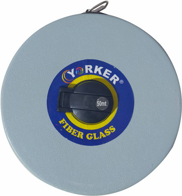 Yorker Soft Fiber Glass Measurement Tape 50 meter Measurement Tape(50 m)