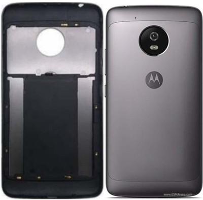 SPAREWARE motorola g5 plus Back Panel(black grey)