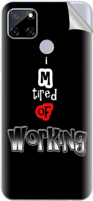 tiddler Realme C12 Mobile Skin(Black)