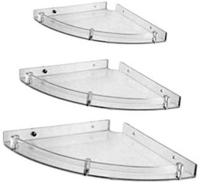 UNIQUE CREATION U Plastic Wall Shelf(Number of Shelves - 1)