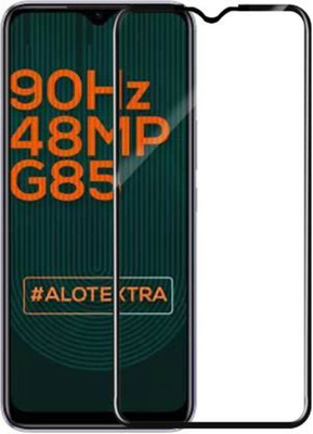 SRT Edge To Edge Tempered Glass for Infinix Hot 10s(Pack of 1)