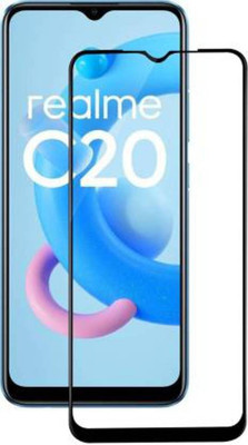 SRT Edge To Edge Tempered Glass for Realme C20(Pack of 1)