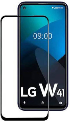 SRT Edge To Edge Tempered Glass for LG W41(Pack of 1)