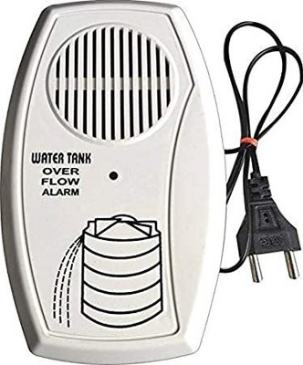 AJ Water Tank Overflow Alarm Water Over Flow Tank Alarm with Voice Sound Overflow (Save Electricity and Wired Sensor Security System