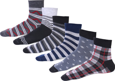 RC. ROYAL CLASS Men Printed Ankle Length(Pack of 6)