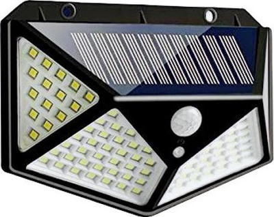 aarmee solar Wall Light for Garden 100 LED Motion Sensor Security Lamp for Home and Garden Solar Light Set(Wall Mounted Pack of 1)