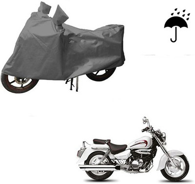 HYBRIDS COLLECTION Waterproof Two Wheeler Cover for Hyosung(Aquila 250, Grey)
