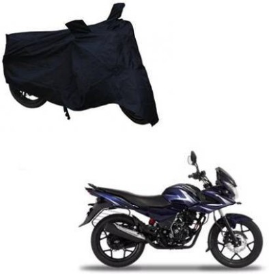 JKR Waterproof Two Wheeler Cover for Bajaj(Discover 135, Black)