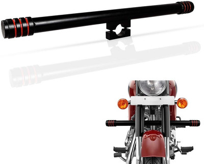 Bullkartzone Single Rod Black Leg Crash Guard Safety Bar(Royal Enfield)