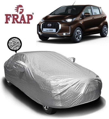 Frap Car Cover For Datsun redi-GO (With Mirror Pockets)(Silver)