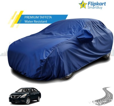 Flipkart SmartBuy Car Cover For Nissan Versa (With Mirror Pockets)(Blue)