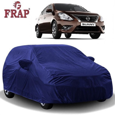 Frap Car Cover For Nissan Sunny (With Mirror Pockets)(Blue)