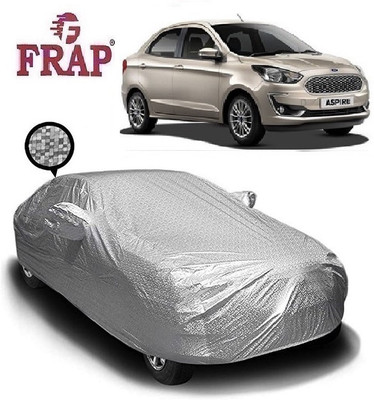 Frap Car Cover For Ford Aspire (With Mirror Pockets)(Silver)