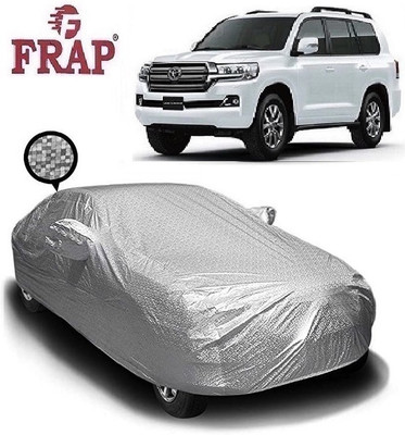 Frap Car Cover For Toyota Land Cruiser (With Mirror Pockets)(Silver)