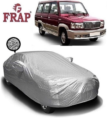 Frap Car Cover For Toyota Qualis (With Mirror Pockets)(Silver)