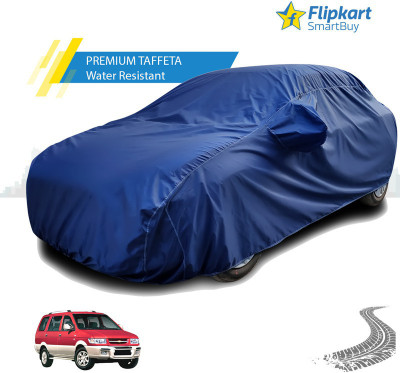 Flipkart SmartBuy Car Cover For Chevrolet Tavera (With Mirror Pockets)(Blue)