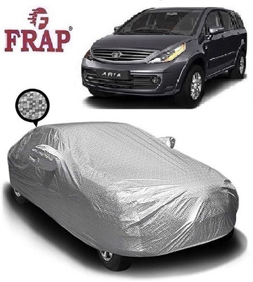 Frap Car Cover For Tata Aria (With Mirror Pockets)(Silver)