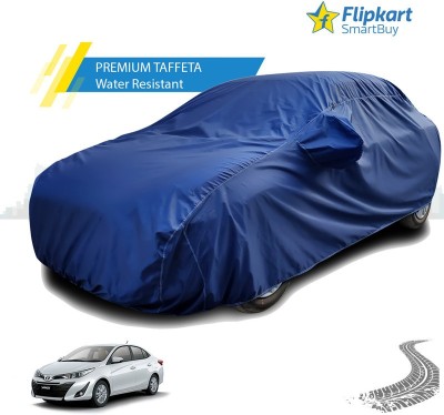 Flipkart SmartBuy Car Cover For Toyota Yaris (With Mirror Pockets)(Blue)