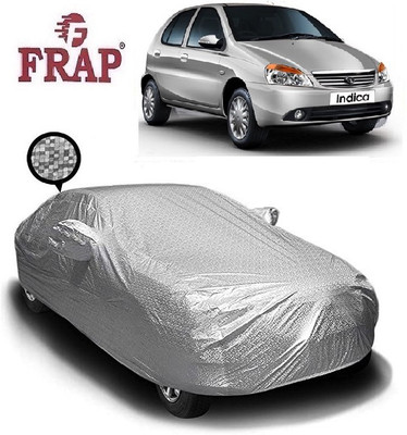 Frap Car Cover For Tata Indica (With Mirror Pockets)(Silver)