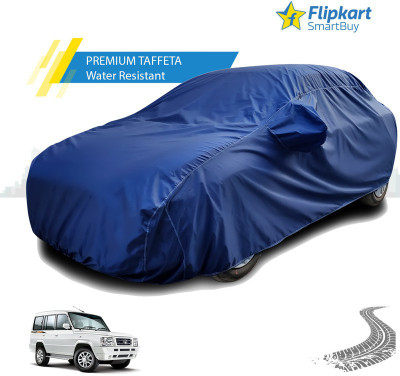 Flipkart SmartBuy Car Cover For Tata Sumo Gold (With Mirror Pockets)(Blue)