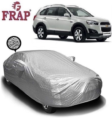 Frap Car Cover For Chevrolet Captiva (With Mirror Pockets)(Silver)