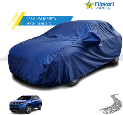 Flipkart SmartBuy Car Cover For Jeep Compass (With Mirror Pockets)(Blue)