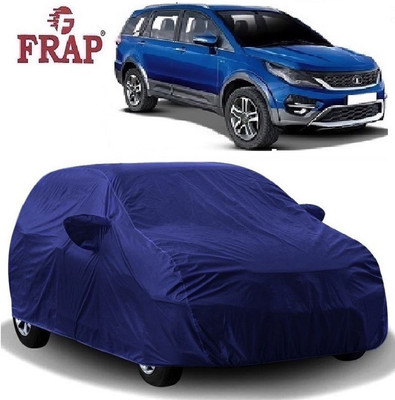 Frap Car Cover For Tata Hexa (With Mirror Pockets)(Blue)