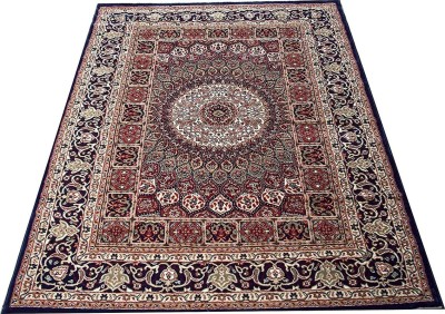 Shanno Collection Multicolor Acrylic Carpet(3 ft,  X 5 ft, Rectangle)