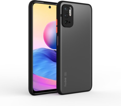 Blate Back Cover for Redmi Note 10T 5G, Camera Protection Case(Black, Hard Case, Pack of: 1)