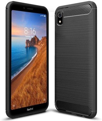 Flipkart SmartBuy Back Cover for Mi Redmi 7A(Black, Flexible, Pack of: 1)