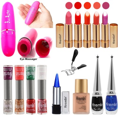 Kremlin Parlour Styling Makeup Combo (Pack of 15)(15 Items in the set)