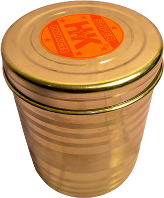 Super HK Steel Grocery Container  - 2 L(Silver)